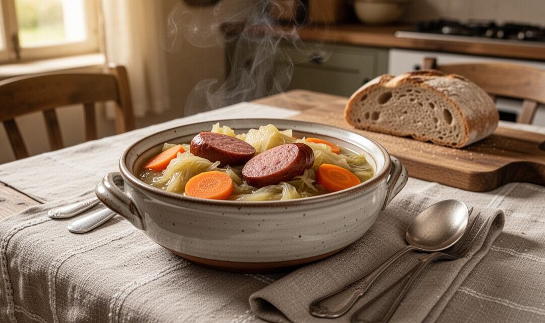Ma recette facile de potée au chou, carottes et pommes de terre au Cookeo