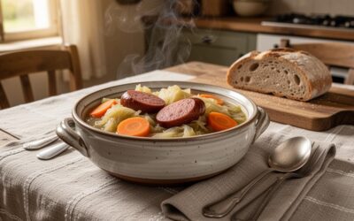 Ma recette facile de potée au chou, carottes et pommes de terre au Cookeo